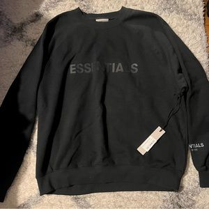 essentials fear of god crewneck